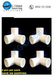 Three Way Elbow 3/4 Inch Size (4 pcs per pack) - cartimartonline.com