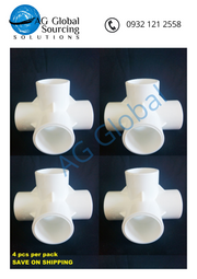 Four Way Elbow 1/2 Inch (4 pcs per pack) - cartimartonline.com