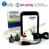 Sobo rechargeable mini AC/DC air pump (SB-4000) - cartimartonline.com