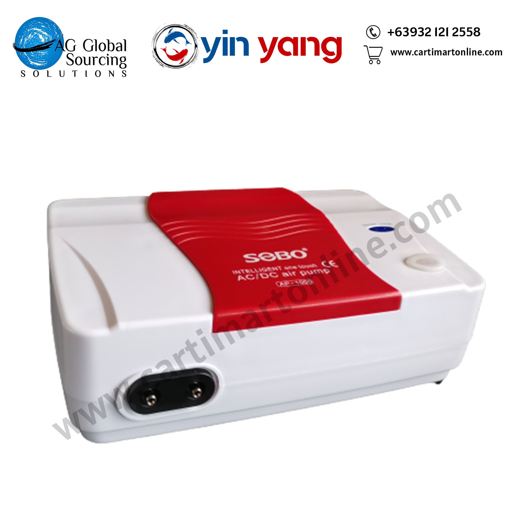 Sobo AP-1000 Intelligent AC DC air pump – cartimartonline.com