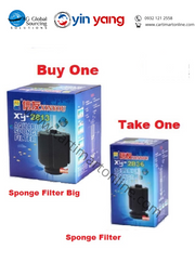 Xinyou xy-2813 Sponge Filter Buy 1(Big) Take 1 (Small) - cartimartonline.com