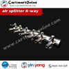 Air splitter with Air Controller 6-way Stainless 304 rust proof - cartimartonline.com