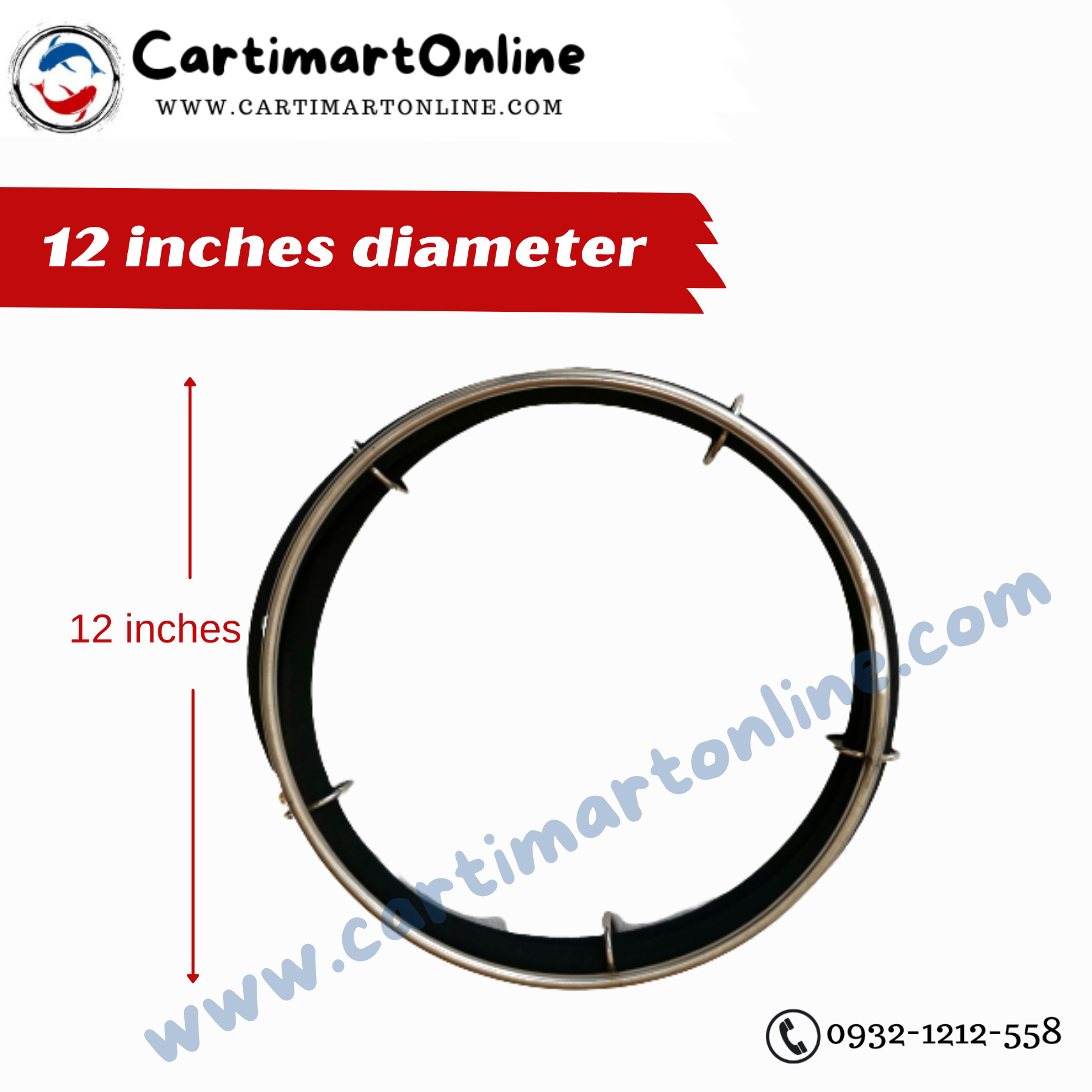 Air Bubble Diffuser Ring 12" inches (diameter)
