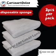 3pcs Disposable White Filter Sponge 4ft x 1ft - cartimartonline.com