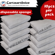10pcs Disposable White Filter Sponge 4ft x 1ft - cartimartonline.com